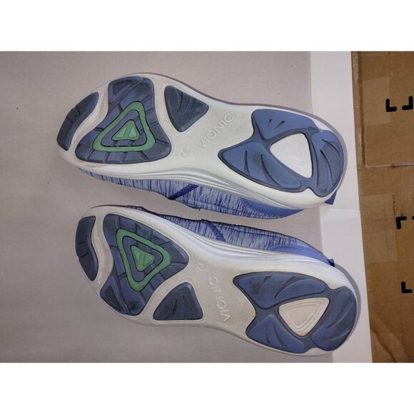 Vionic Womens Slip-on Sz 7 Blue Cushioned Comfort Active Sports Walking Support - Picture 2 of 9